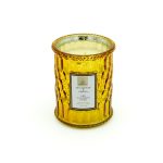 Κερί Σε Ανάγλυφο Βάζο Shine Στρογγυλό Pear + Freesia 180g