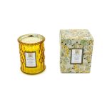 Αρωματικό Κερί σε Ανάγλυφο Γυάλινο Βάζο "Shine" Mango + Blackberry 180g - Image 3