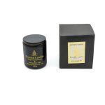 Αρωματικό Κερί σε Μαύρο Βάζο με Καπάκι 200g Vanilla - Image 2