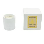 Αρωματικό Κερί σε Πήλινο Λευκό Βάζο 150g Jasmine - Image 2