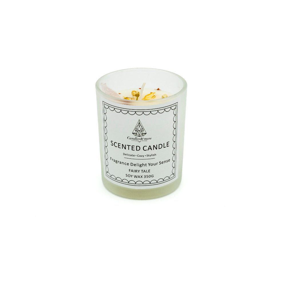 CAM-TPLZ096F Κερί Αρωματικό Σε Στρογγυλό Βάζο Με Αποξηραμένα 200g Fairy Tail