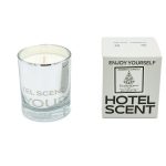 Αρωματικό Κερί σε Ασημί Στρογγυλό Βάζο (Hotel Scene) 150g Monet’s Garden - Image 3