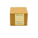 Αρωματικό Κερί σε Στρογγυλό Βάζο με Ξύλο στη Βάση του 125g Musk - Image 2