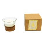 Αρωματικό Κερί σε Στρογγυλό Βάζο με Ξύλο στη Βάση του 125g Musk - Image 3