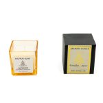 Αρωματικό Κερί σε Τετράγωνο Βαζάκι 85g Lavender - Image 2