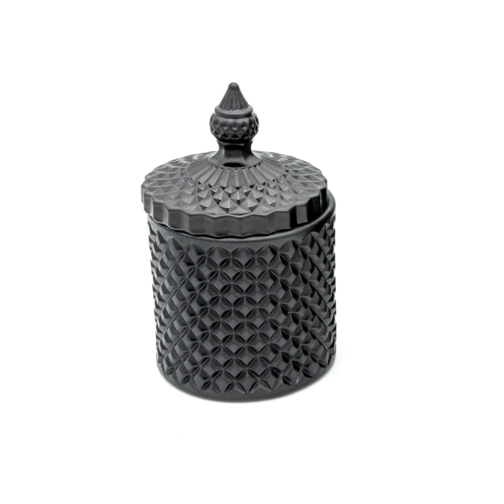 IMG_0221 Αρωματικό Κερί σε Γυάλινο Βάζο με Καπάκι Τύπου Chanel No 5 160g - Image 1