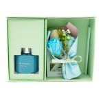 Αρωματικό Χώρου Diffuser Μπουκάλι + Ανθοδέσμη 50ml White Tea + Mint - Image 3