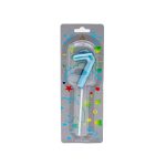 Κερί Γενεθλίων Πομπέ Αριθμός Νο 7 Blue