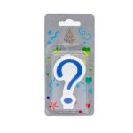 Κερί Γενεθλίων Πομπέ Ερωτηματικό Blue